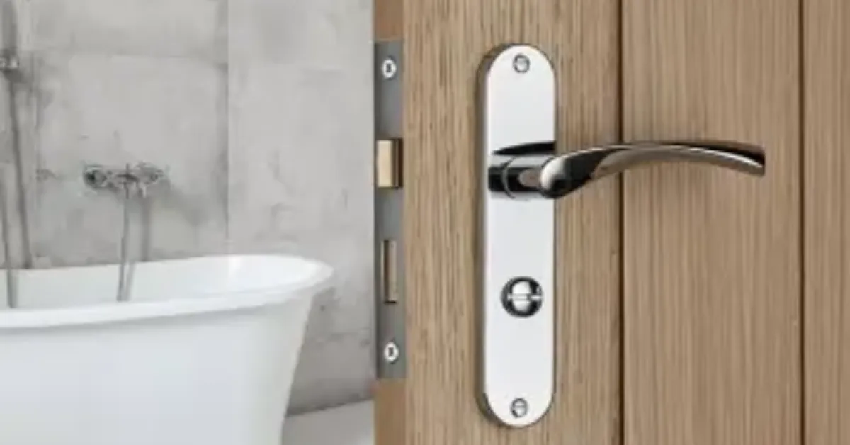 How To Fit A Bathroom Door Lock Safely With Pro Measurements