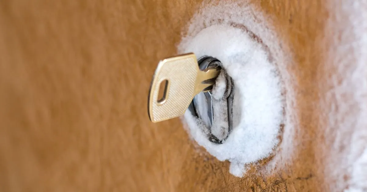 Frozen Door Lock: How to Thaw It Safely